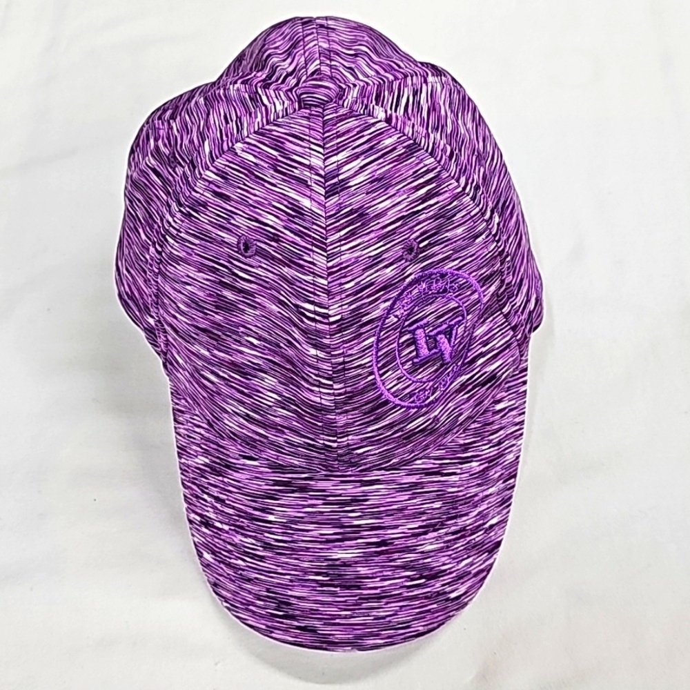 Koskash Headwear Embroidered Las Vegas Heathered Purple Ball Cap